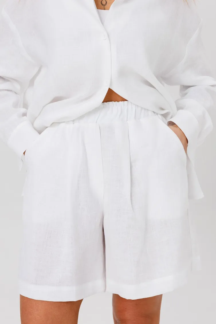 Shorts Ma Cherie #7001 belyj