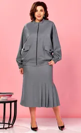 Костюм Ava fashion М-179 серый