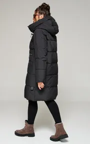 Coat Beautiful & Free #6297 chyornyj