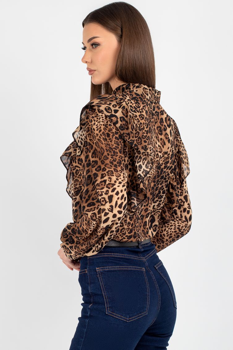 Bluzka VIZAVI #815.1 leopard