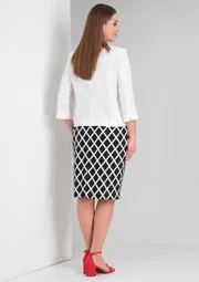 Zestaw Vilena-fashion #801 belyj+belo-chernyj