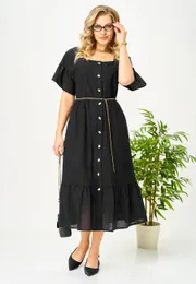 Dress Ava fashion #M-189 chernyj