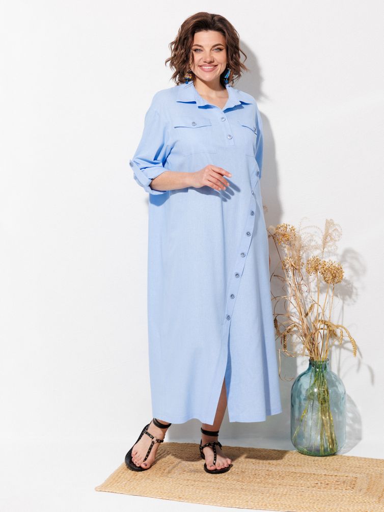 Dress Anastasia MAK #1330 goluboj