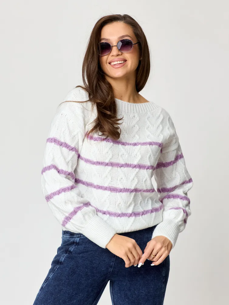 Jumper nika.pl #09012 Banera-1 fioletovyj