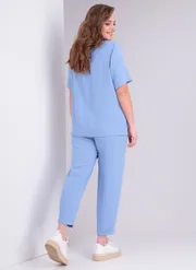 Garnitur Vilena-fashion #804 goluboj