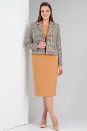 Zestaw Vilena-fashion #750 gusinaya lapka+karamel