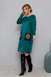 Платье Amori арт. 9831 изумруд 164
