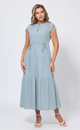 Платье BAZALINI 5056 фисташка