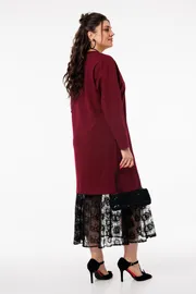 Sukienka Anelli Laurel #1739 Vinnyj soblazn