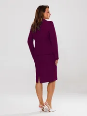 Garnitur VI ORO #VR-1151 marsala