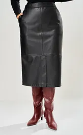 Spódnica Ava fashion M-229 chernyj