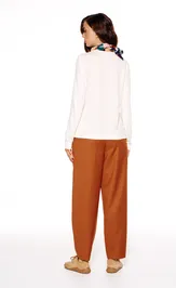 Jumper Elletto Life 13044 molochnyj