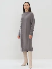 Платье Newvay арт. 9242-92021 титаниум/туман