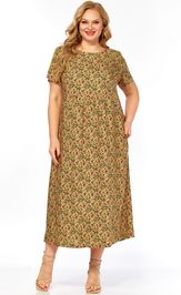 Dress LadyThreeStars 2681 yantarnyj