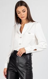 Blouse VIZAVI 739 molochnyj