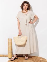 Dress Anastasia MAK #1326 bezhevyj