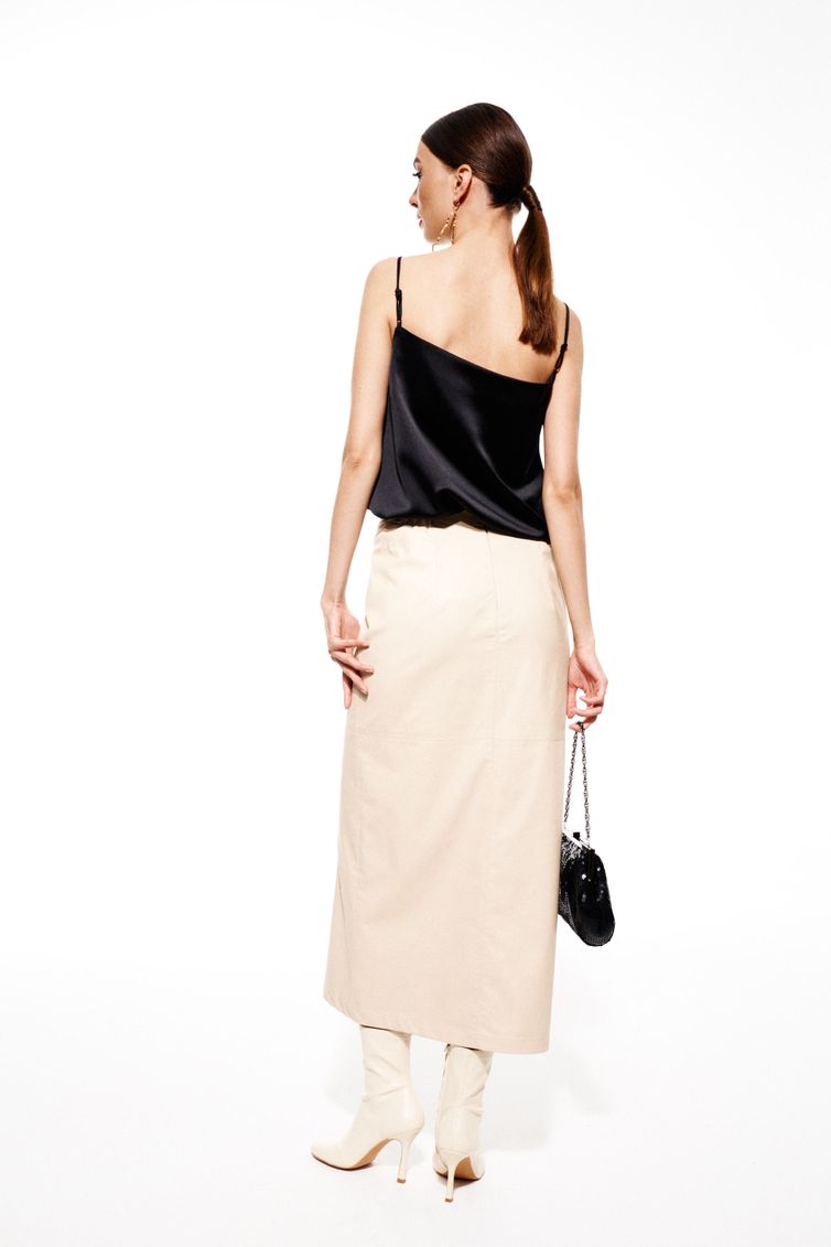 Skirt Elletto Life #2280 bezh