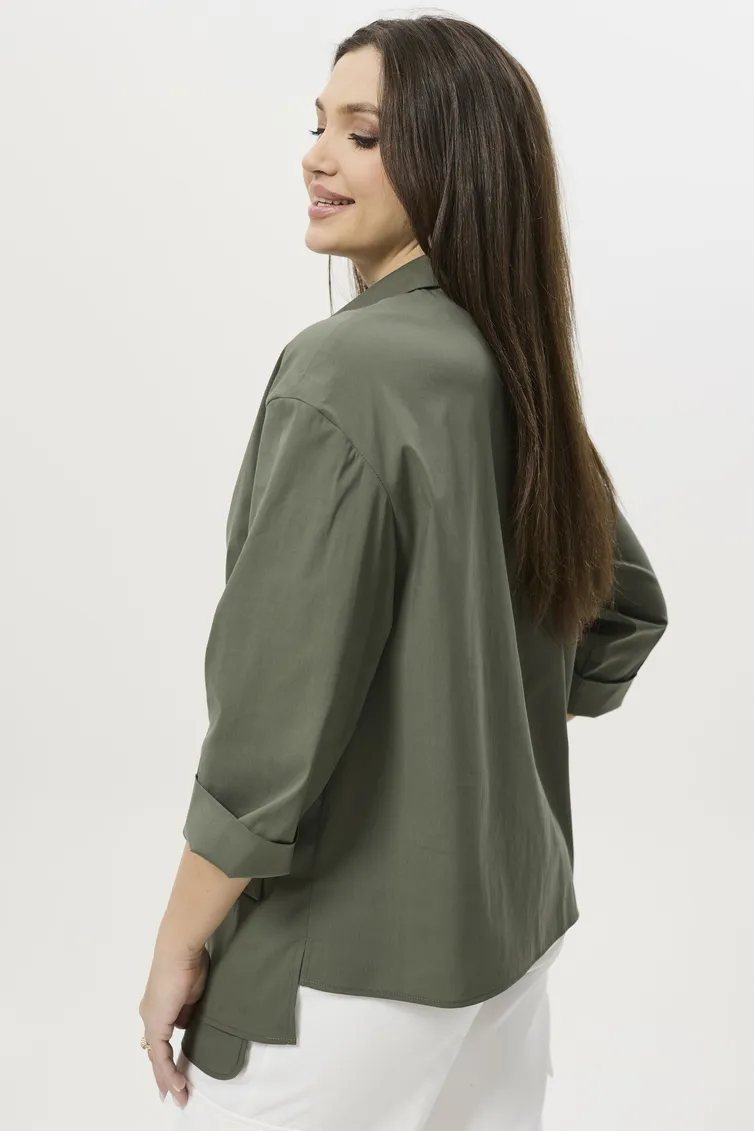 Shirt Ma Cherie #1067 xaki