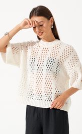 Джемпер Romgil РВ0397-АК4 молочный