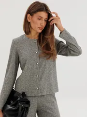 Sweter the name #2573 seryj