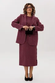 Dress Anelli Laurel #1755 plate ryabinovaya volna