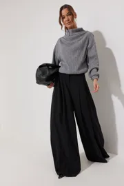 Jumper Lyushe #4269 seryj