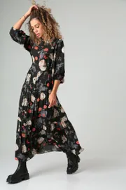 Sukienka BARBARA #B142 chernyj