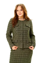 Garnitur Anastasia MAK #1354 zelenyj melanzh