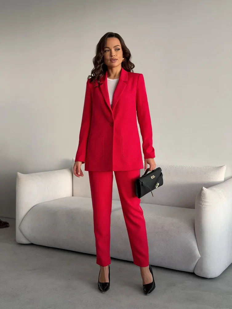 Suit Dilana Vip #2056/1 malina