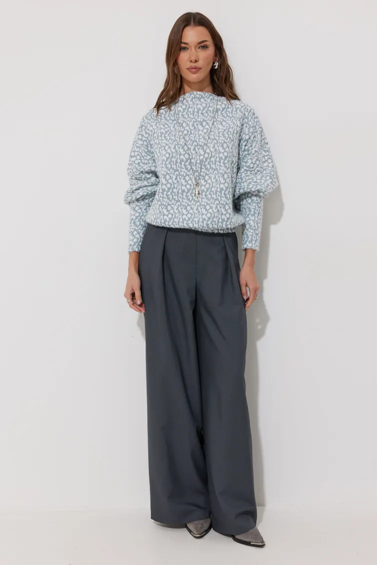 Jumper Lyushe #4277 goluboj