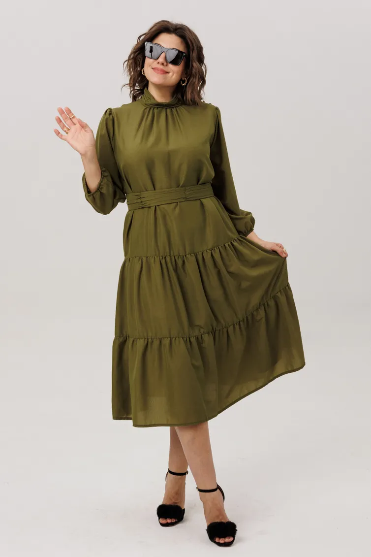 Sukienka Anelli Laurel #1798 ispanskaya olivka