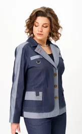Suit Aira Style 24239 sinij