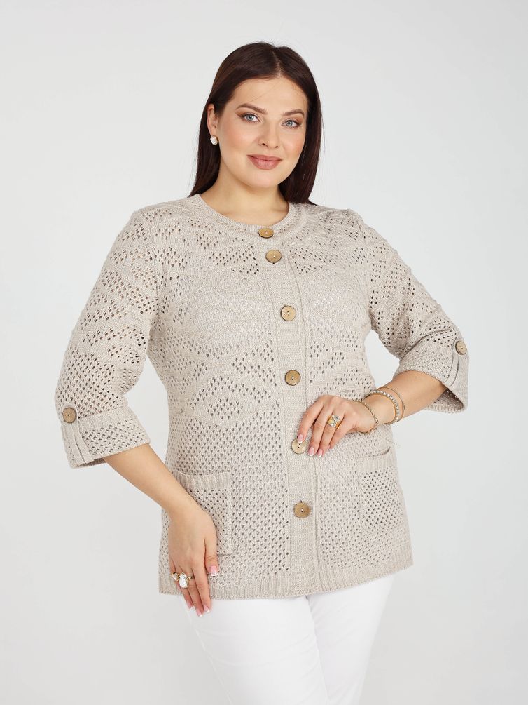 Кардиган BONADI арт. 2178 лен