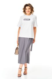 Костюм Michel Chic арт. 1336/1 белый, пепел