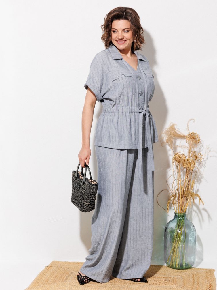 Suit Anastasia MAK #1337 svetlo-seryj
