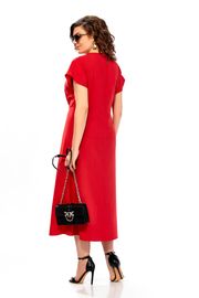 Dress Olga Style #S1019 krasnyj