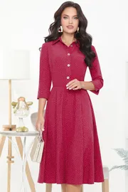 Sukienka DS Trend #P-3402 (Pryamo v tochku, red)