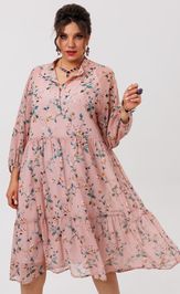 Платье Anelli Laurel 1657 пудровый сад