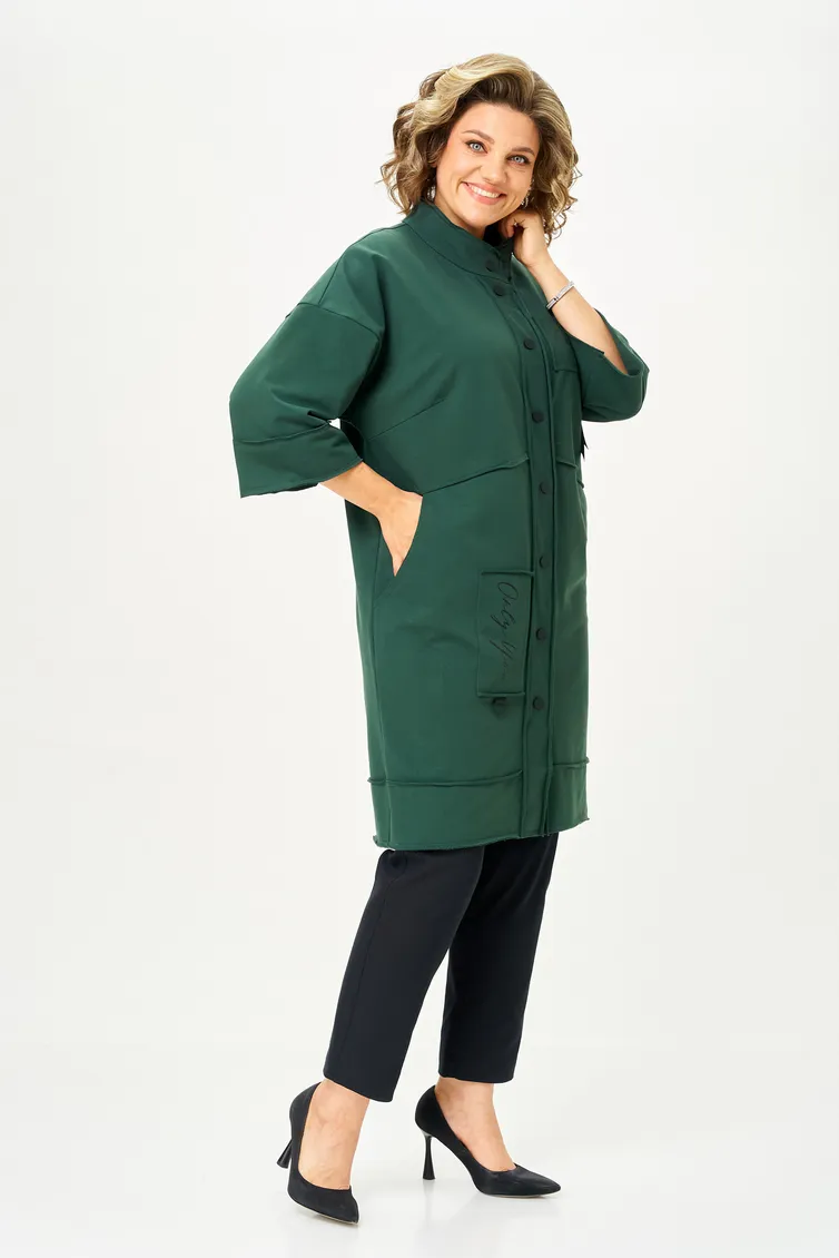 Sweter Rumoda #2019 temno-zelenyj