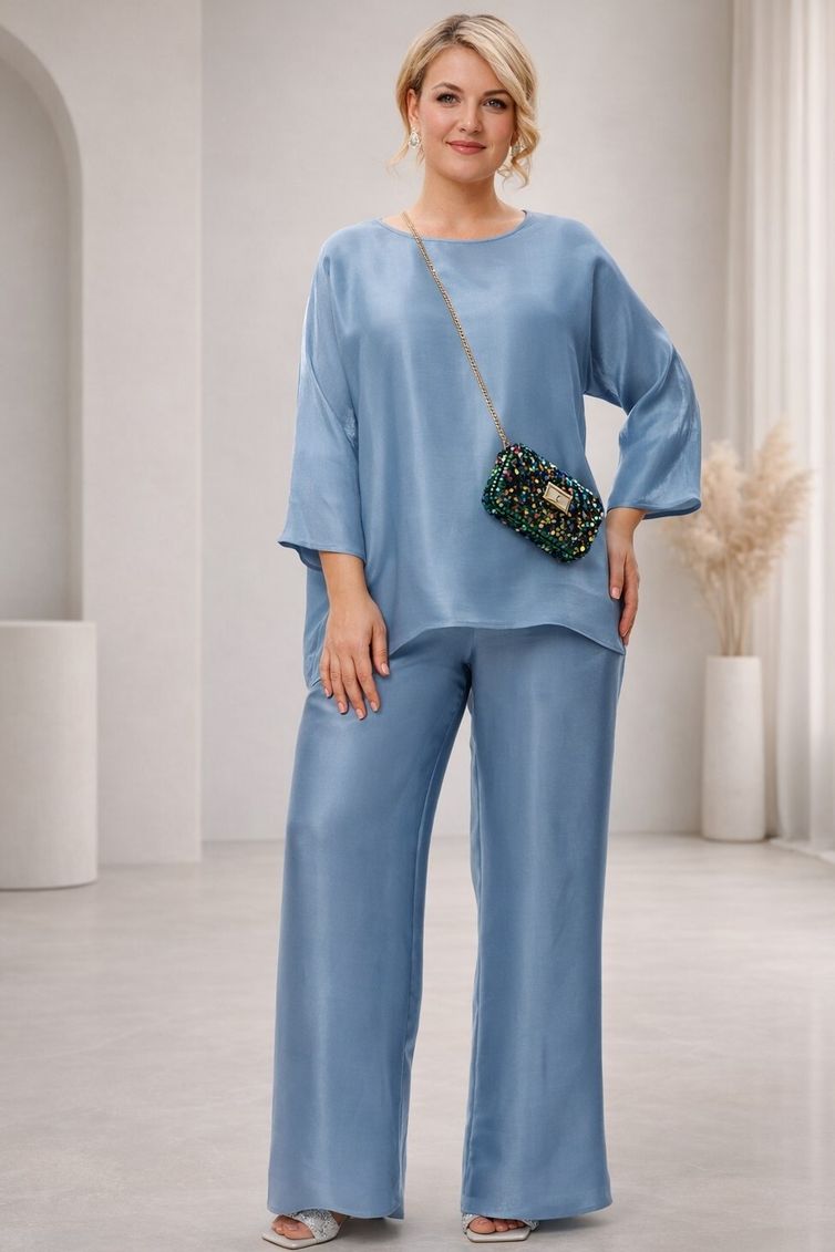 Костюм Anastasia арт. 1228.1 голубой жемчуг