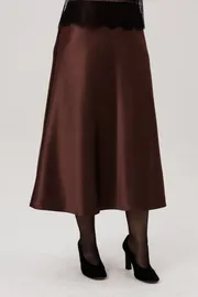 Юбка Anelli Laurel арт. 1808 горький шоколад