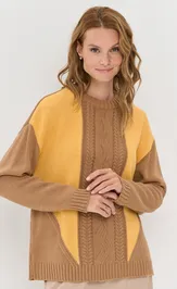 Skoczek Newvay 9242-94089 ristretto/forziciya