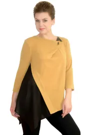 Джемперы, кардиганы, жакеты Needle арт. 336/5 горч