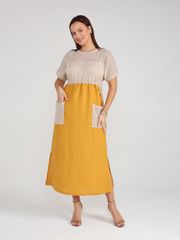 Платье BONADI арт. 1964 охра