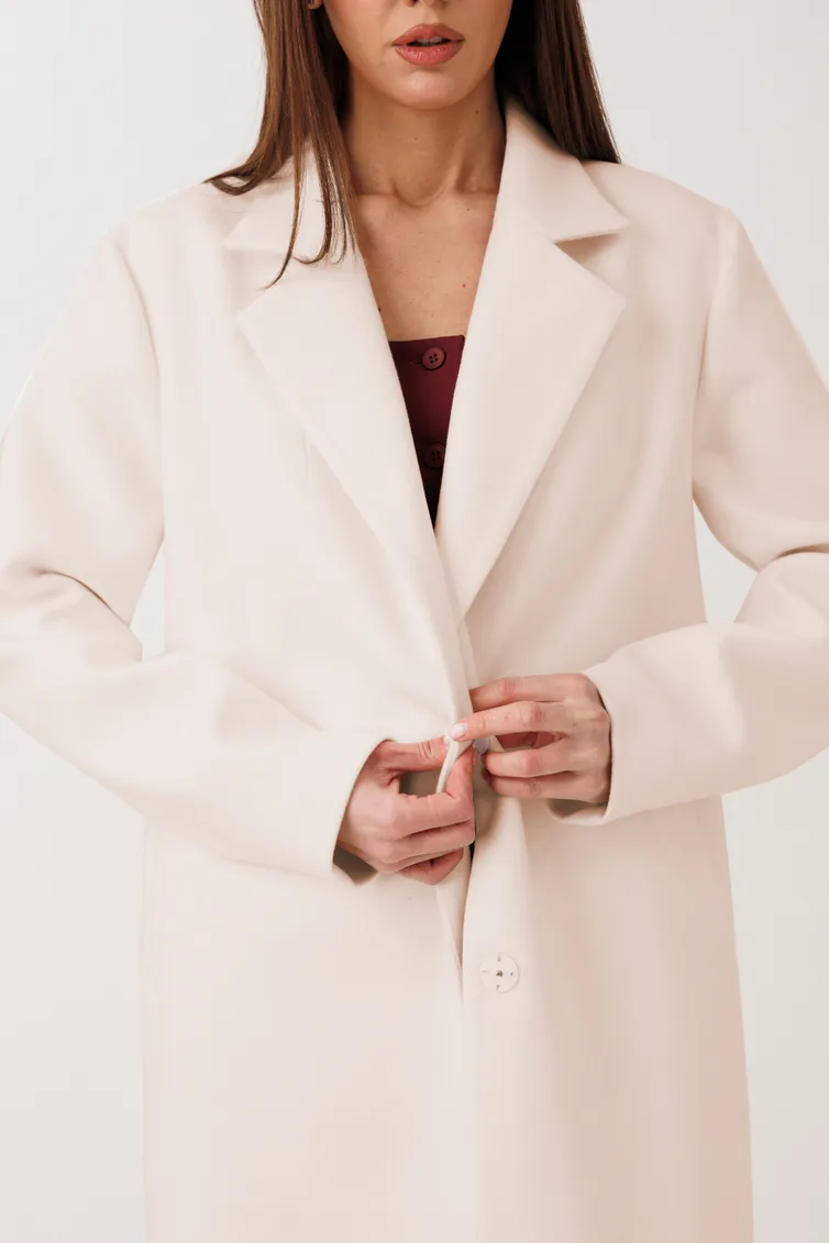 Пальто V&N fashion арт. 1122_бежевый