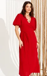 Dress Elletto Life 11131 krasnyj