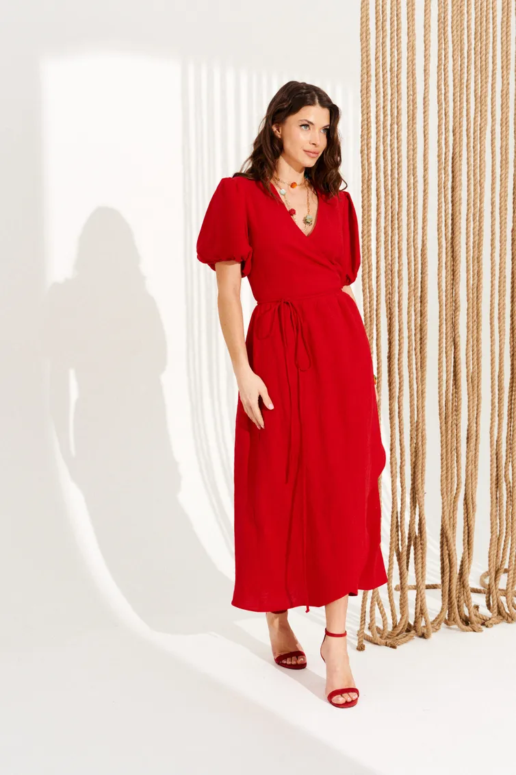 Dress Elletto Life #11131 krasnyj