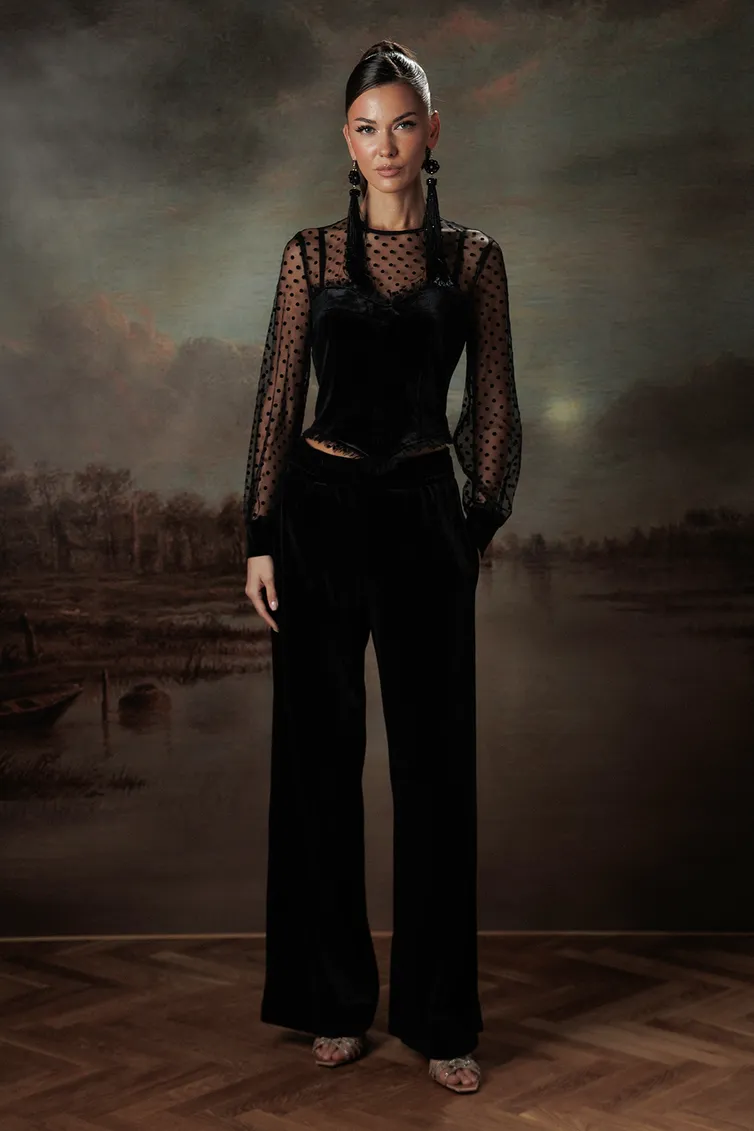 Trousers Buter New #3475 chernyj