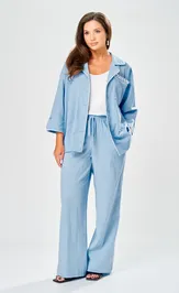 Костюм Ava fashion М-219 голубой