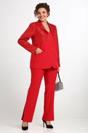 Garnitur Vilena-fashion #1026 krasnyj